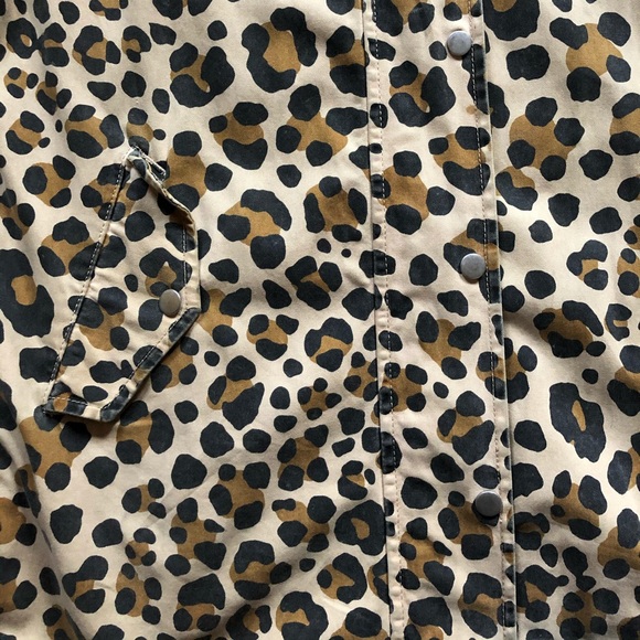 TOPSHOP LEOPARD PRINT COAT - Picture 4 of 7